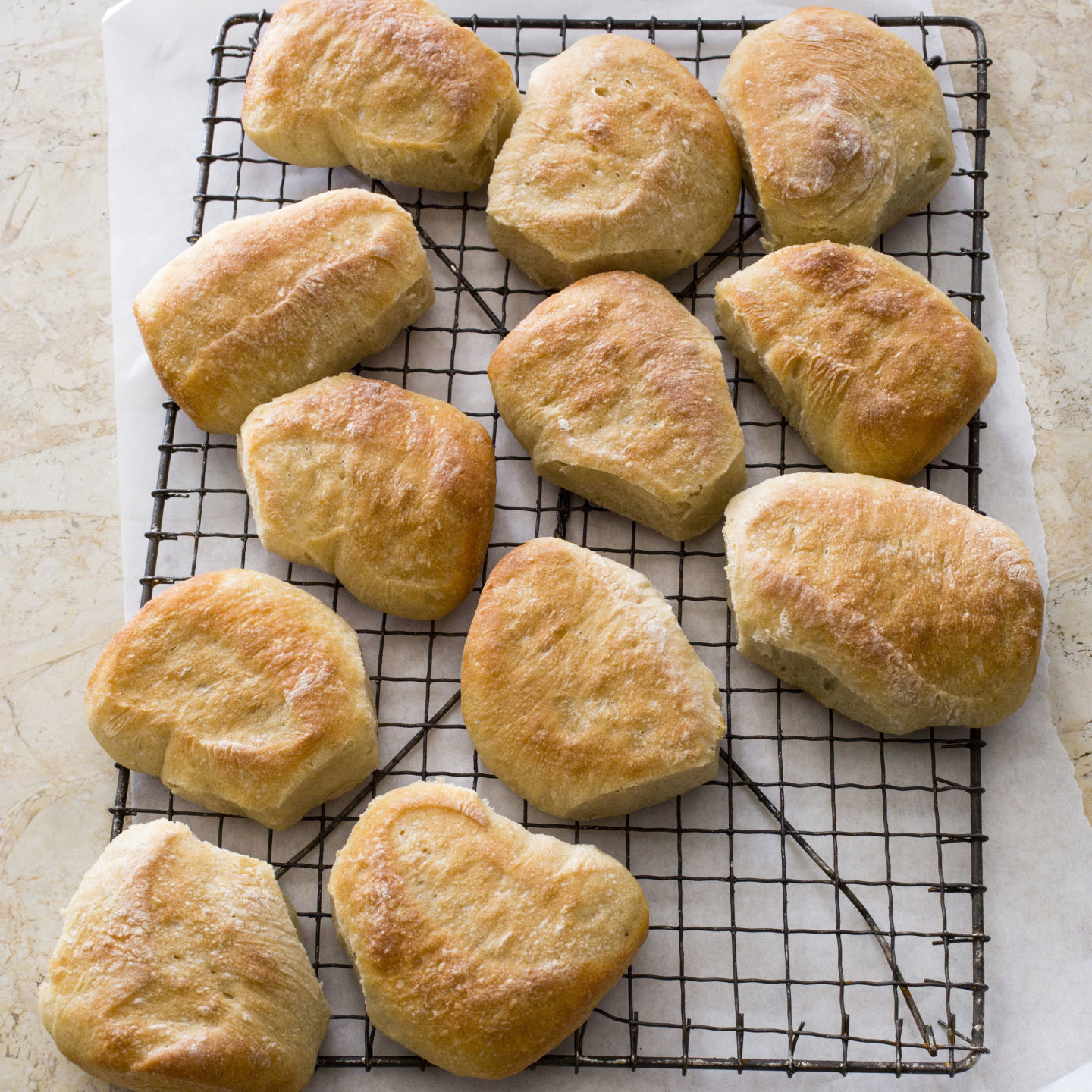 Food Column ATK Rustic Dinner Rolls
